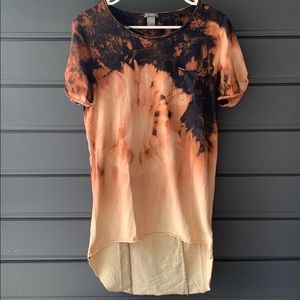 Men’s custom tie dye t-shirt
